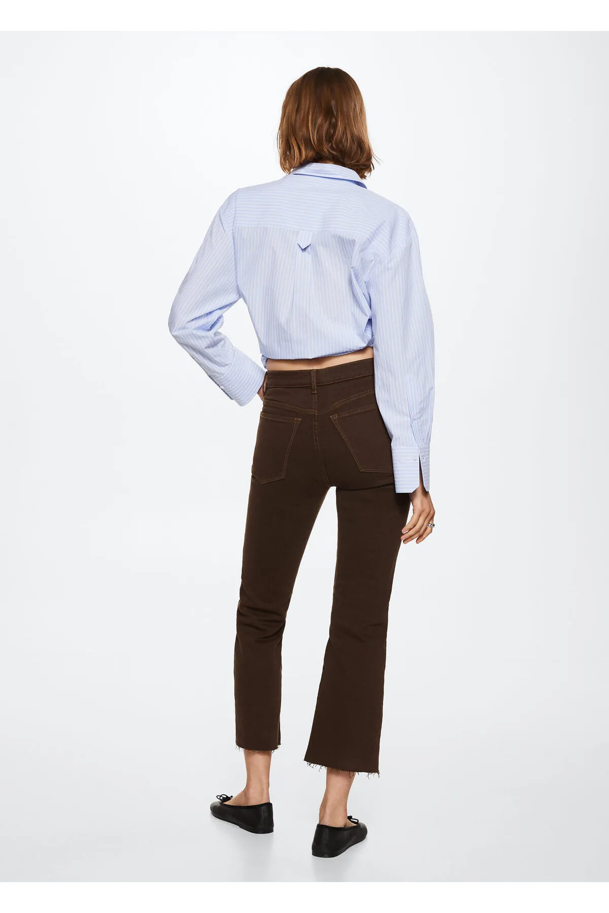 MANGO  Braune Damenjeans 37045134