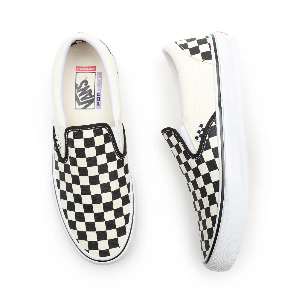 Vans Skate Slip On Checkerboard VN0A5FCAAUH1 / schwarz