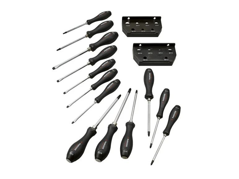 Conjunto de brocas Tournevis PARKSIDE PERFORMANCE®, 15 peças