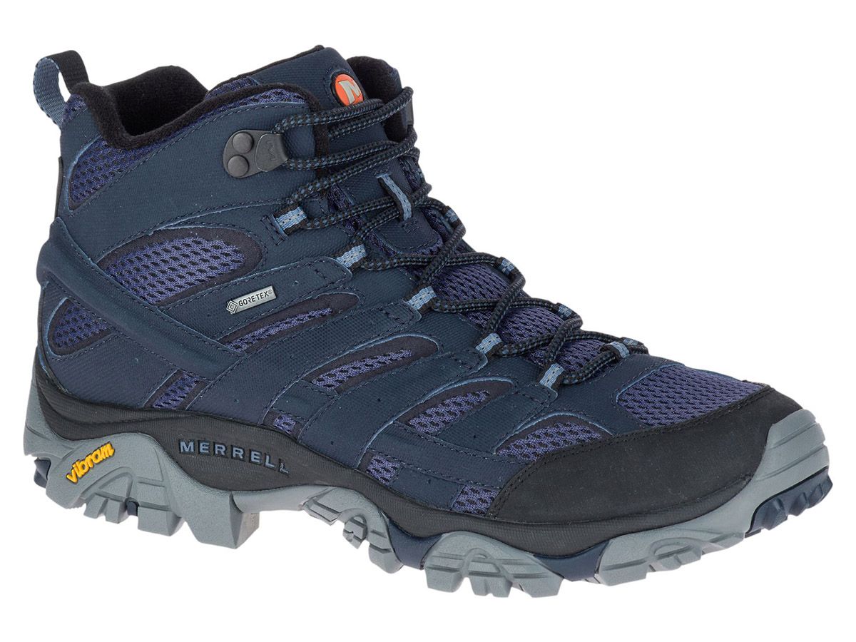 Merrell Moab 2 GTX Mid Navy Herren Wanderschuhe