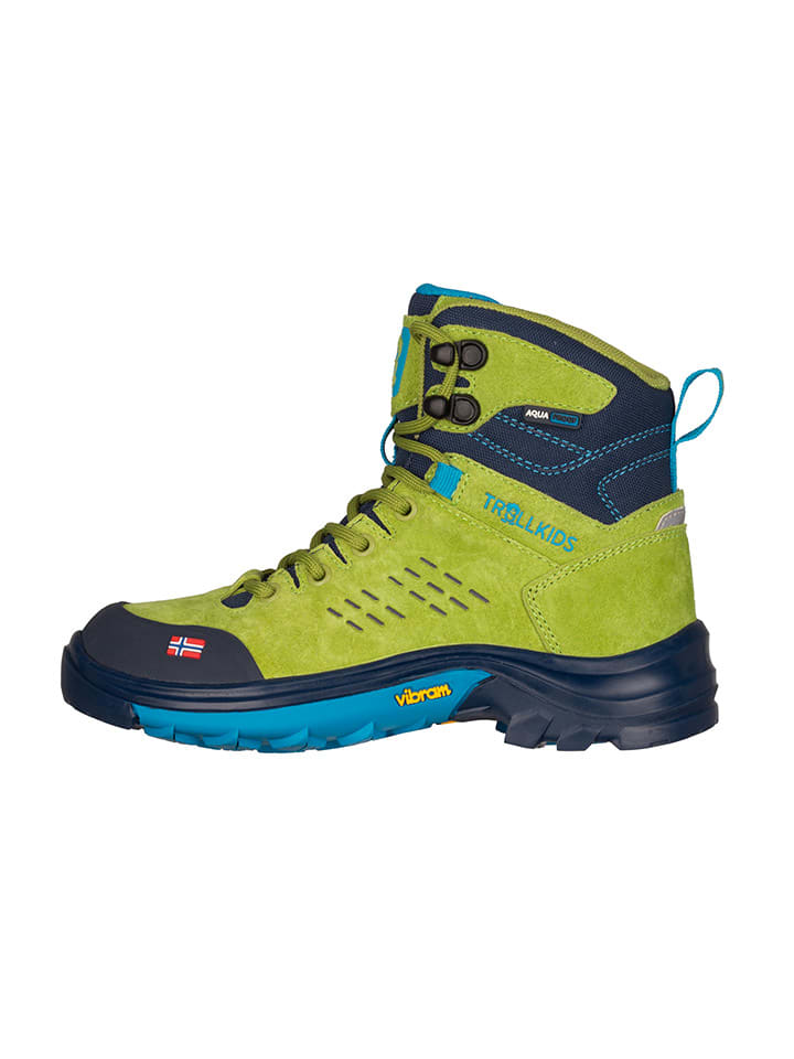 Trollkids Leder-Wanderschuhe 