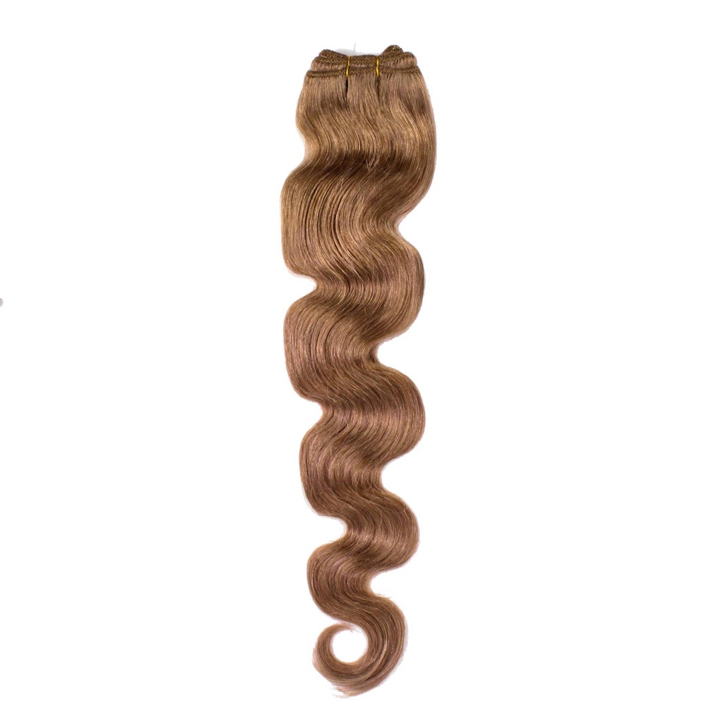 hair2heart Extensions Tissage cheveux naturels #14 blond foncé 100g extensions