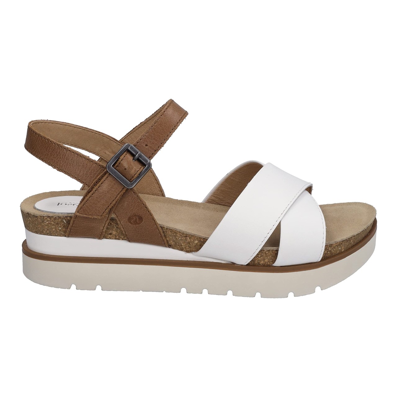 JOSEF SEIBEL Komfort Sandalen weiss Clea 10