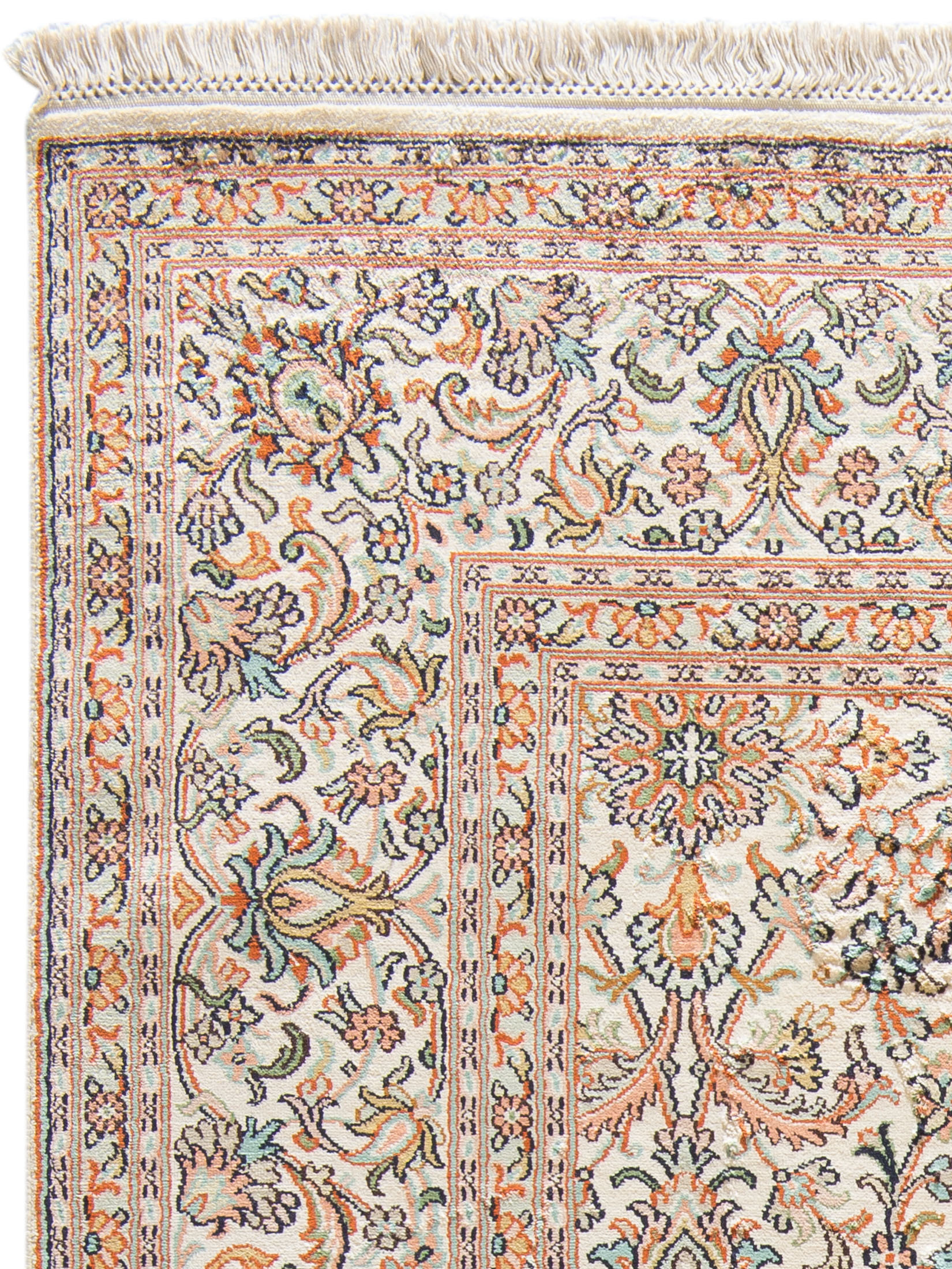 Kaschmir Seide 16/16 ca. 157 x 221 cm, Unikat / Einzelstück
