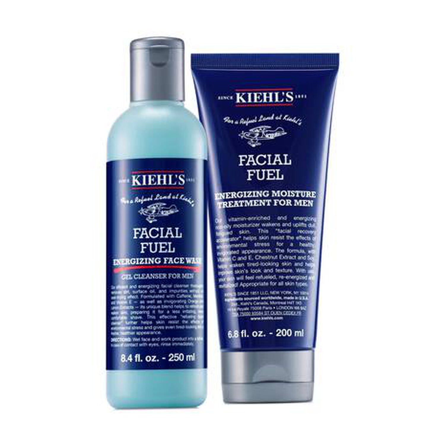 kiehl's Facial Fuel Coffret Soin Visage Homme