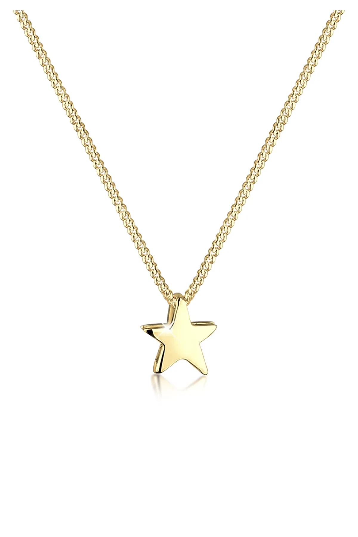 ELLI  Halskette Stern Filigran Astro Basic 925 Sterling Silber