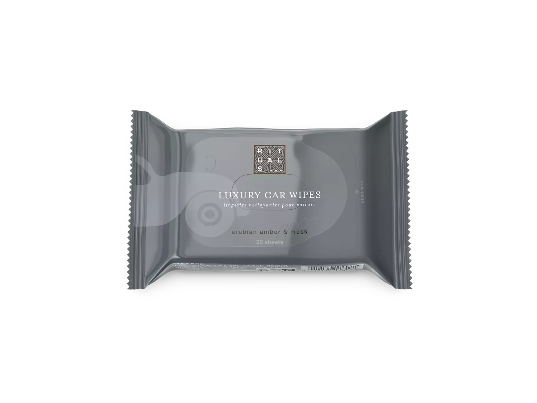 Lingettes pour voiture Homme