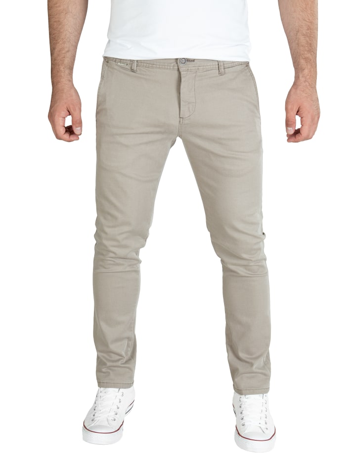 Pittman Stretch Chino Hose Andrew in Sand günstig kaufen