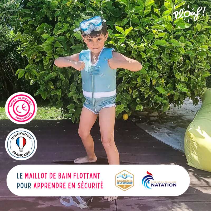 Maillot de bain flottant : BB Shark Bleu