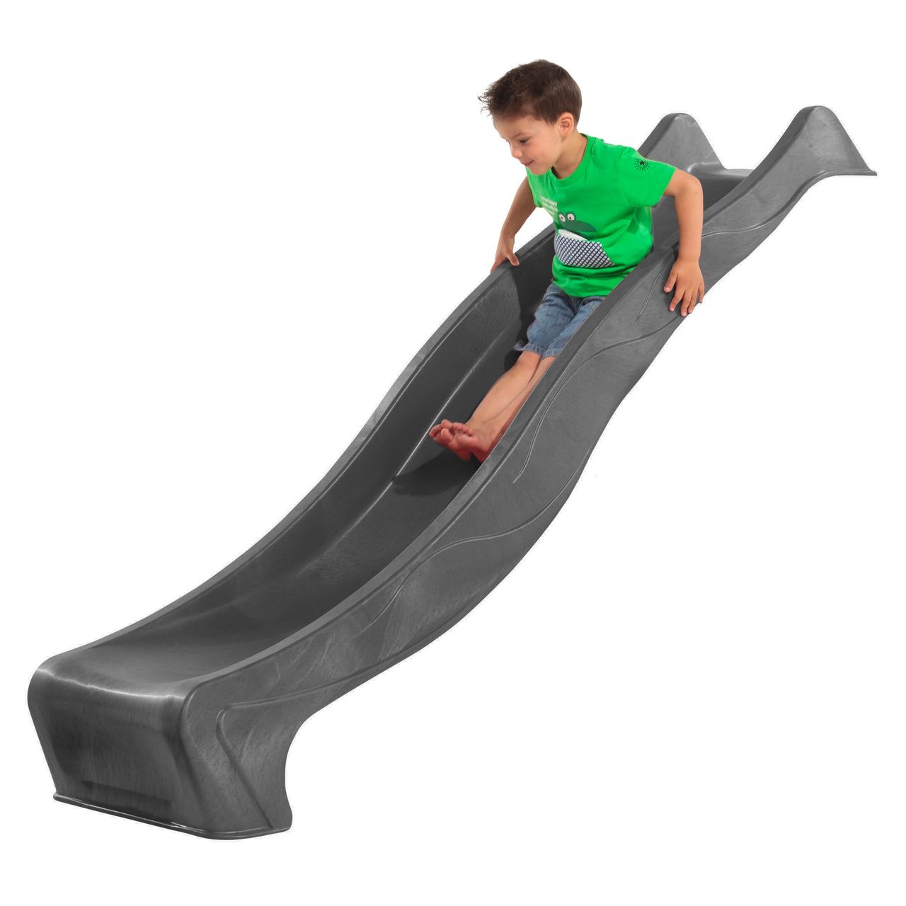 AXI Sky230 Rutsche mit Wasseranschluss Grau - 228 cm