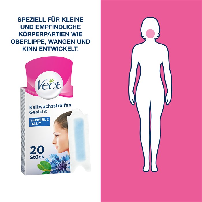 Präzisionskaltwachsstreifen Sensible Haut