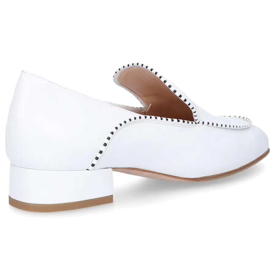Unützer - Loafer 8860 Nappaleder weiß - weiß