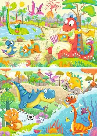 Kinderpuzzle ab 3 Jahren - Lieblingsdinos - 12 Teile