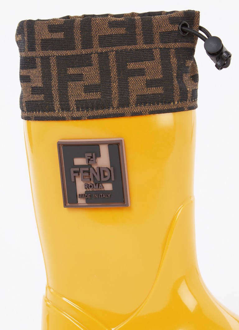 Fendi Fendi rain boot with logo