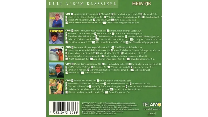 Kult Album Klassiker Vol.2 5 in 1