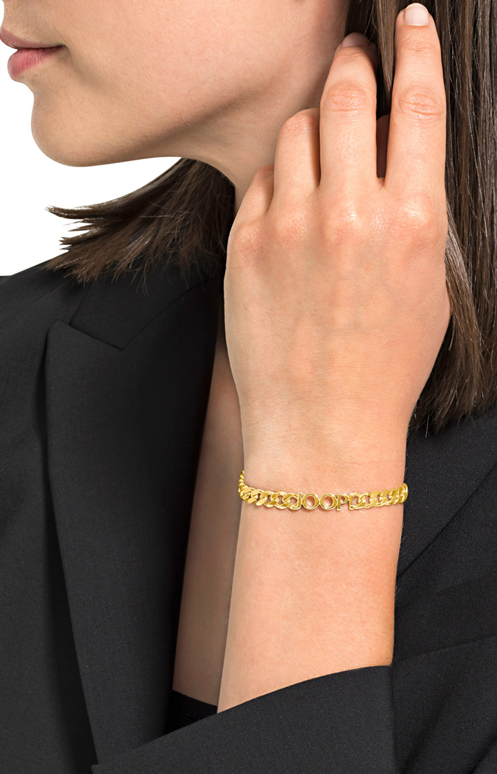 Panzer-Armband in Gold