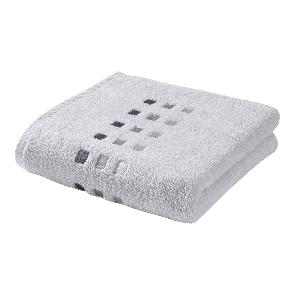 Handtuch Quattri silber