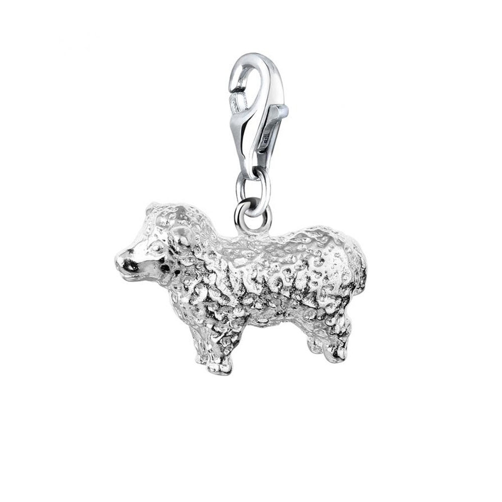 Nenalina Nenalina Amulette Schaf Natur Tierfreund 925 Silber Pendentif