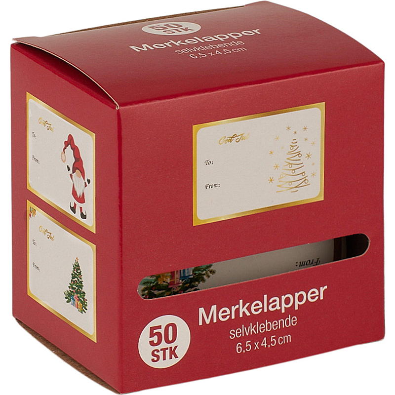 Home Gavemerkelapp 50-pk i eske, selvklebende