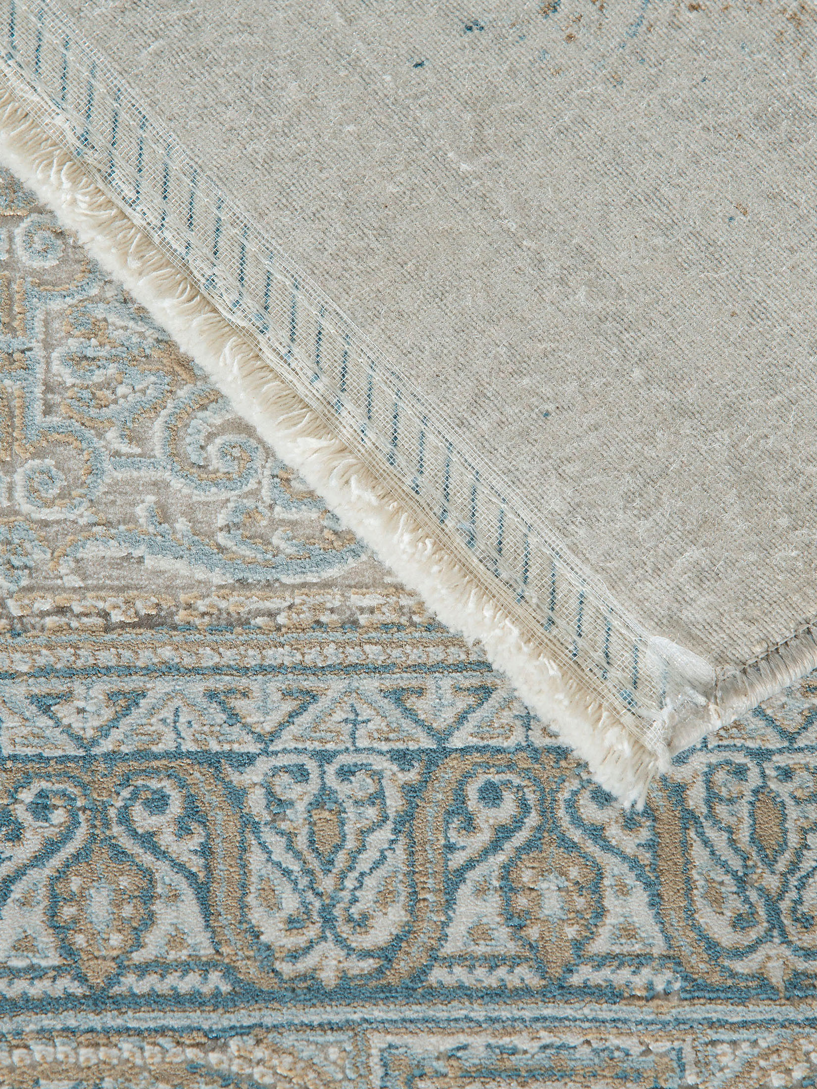 Kronos Vintage-Teppich, Aqua