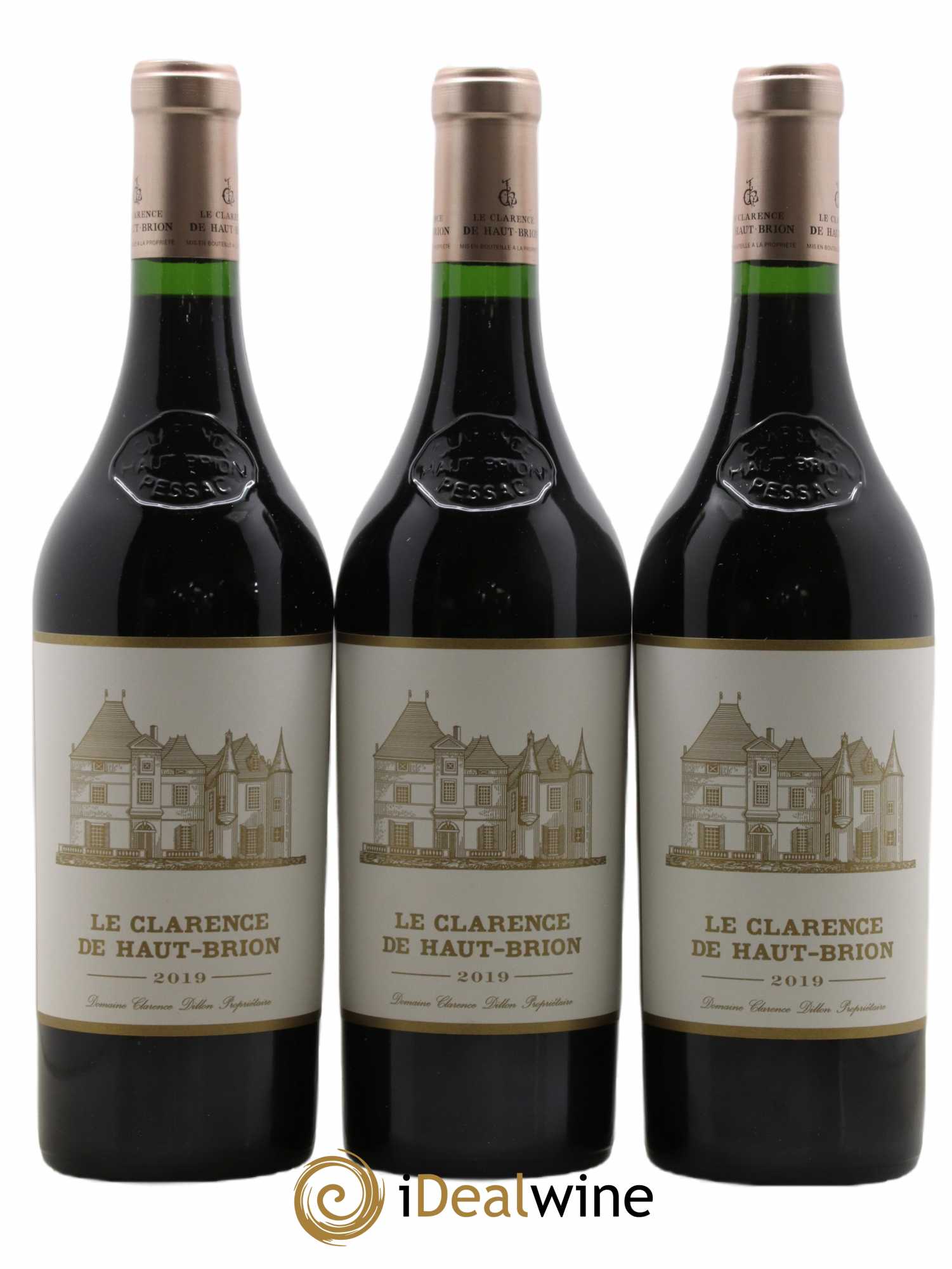 Clarence (Bahans) de Haut-Brion Second Vin  2019 - Lot de 6 Bouteilles