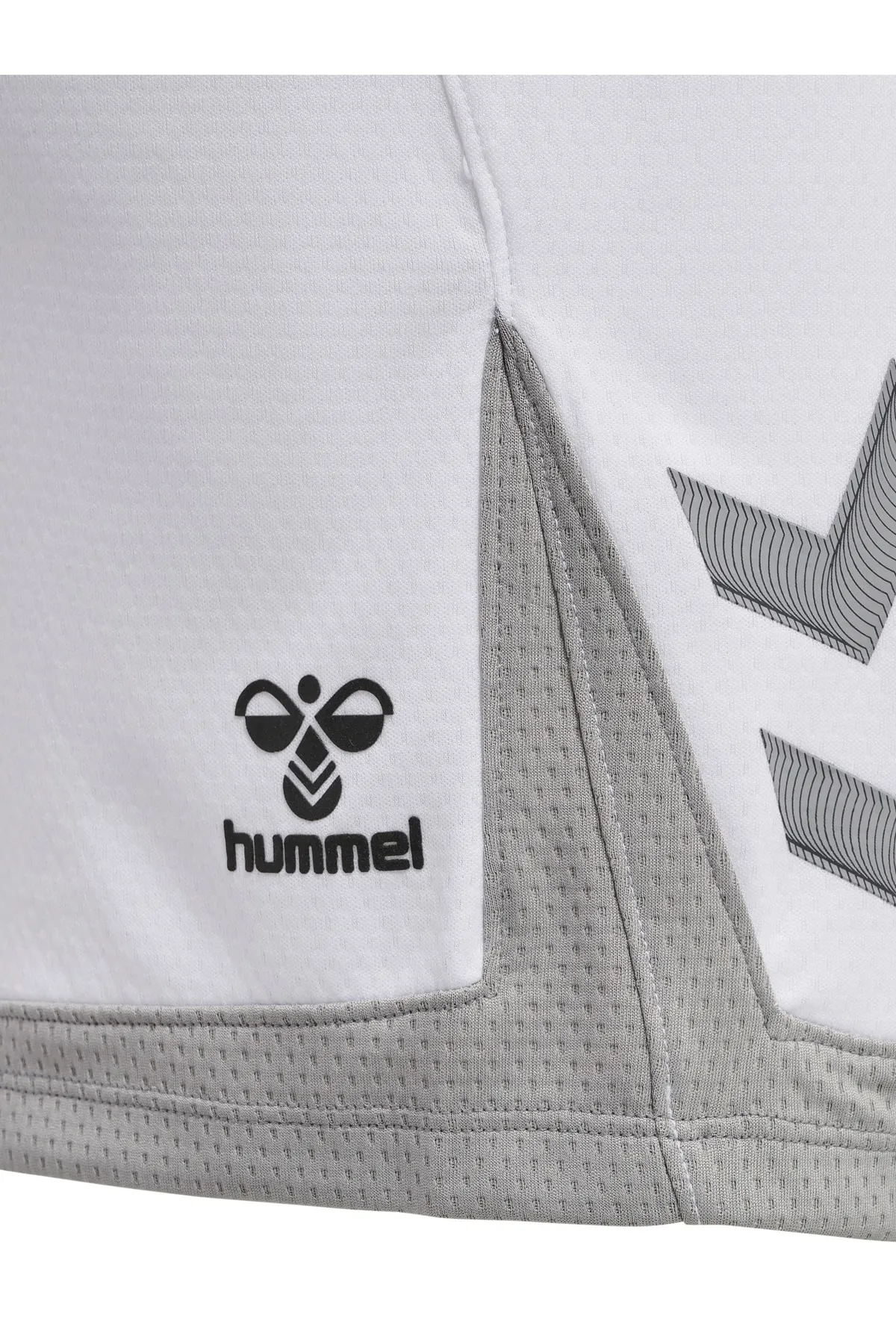 hummel  Kurze Sporthose - Weiß - Mittlerer Bund