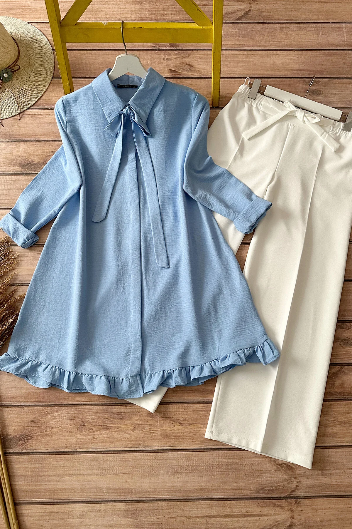 MODAQU  Zweiteiler - Blau - Regular Fit