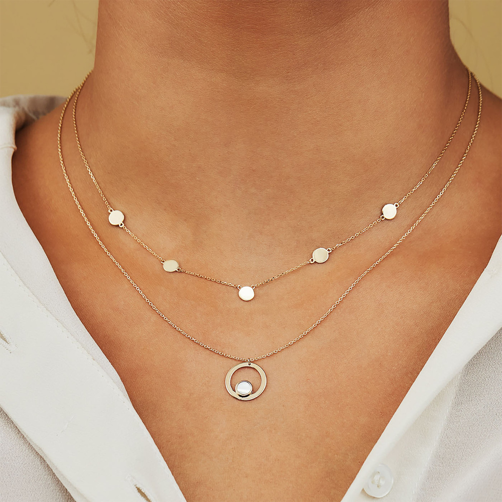 Isabel Bernard Belleville Collier - Or 585 / Or 14 carats collier