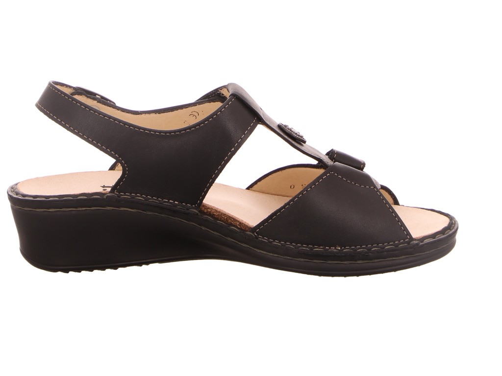 FINN COMFORT Keilsandalen schwarz Adana