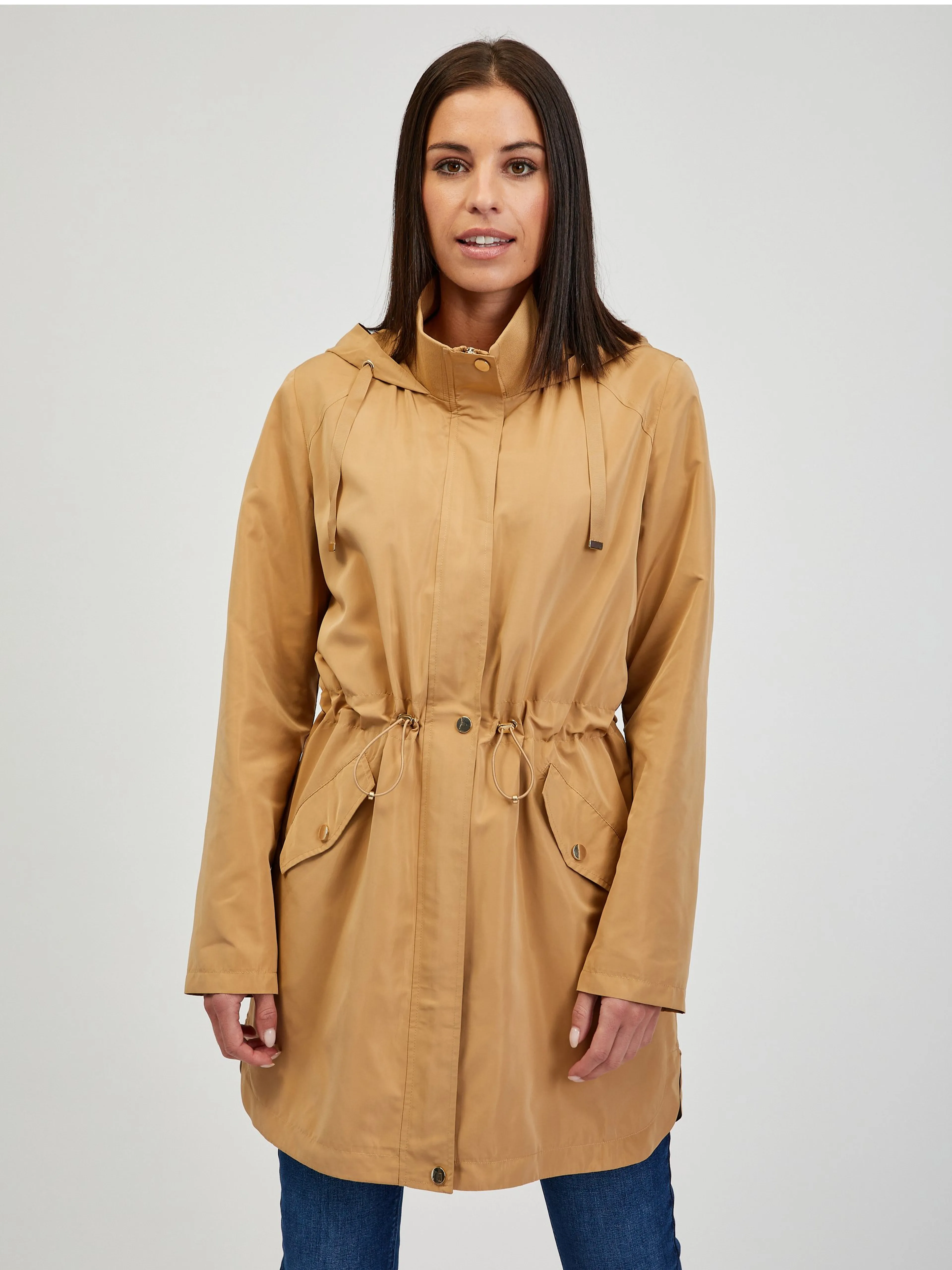 Hellbrauner Damenparka ORSAY