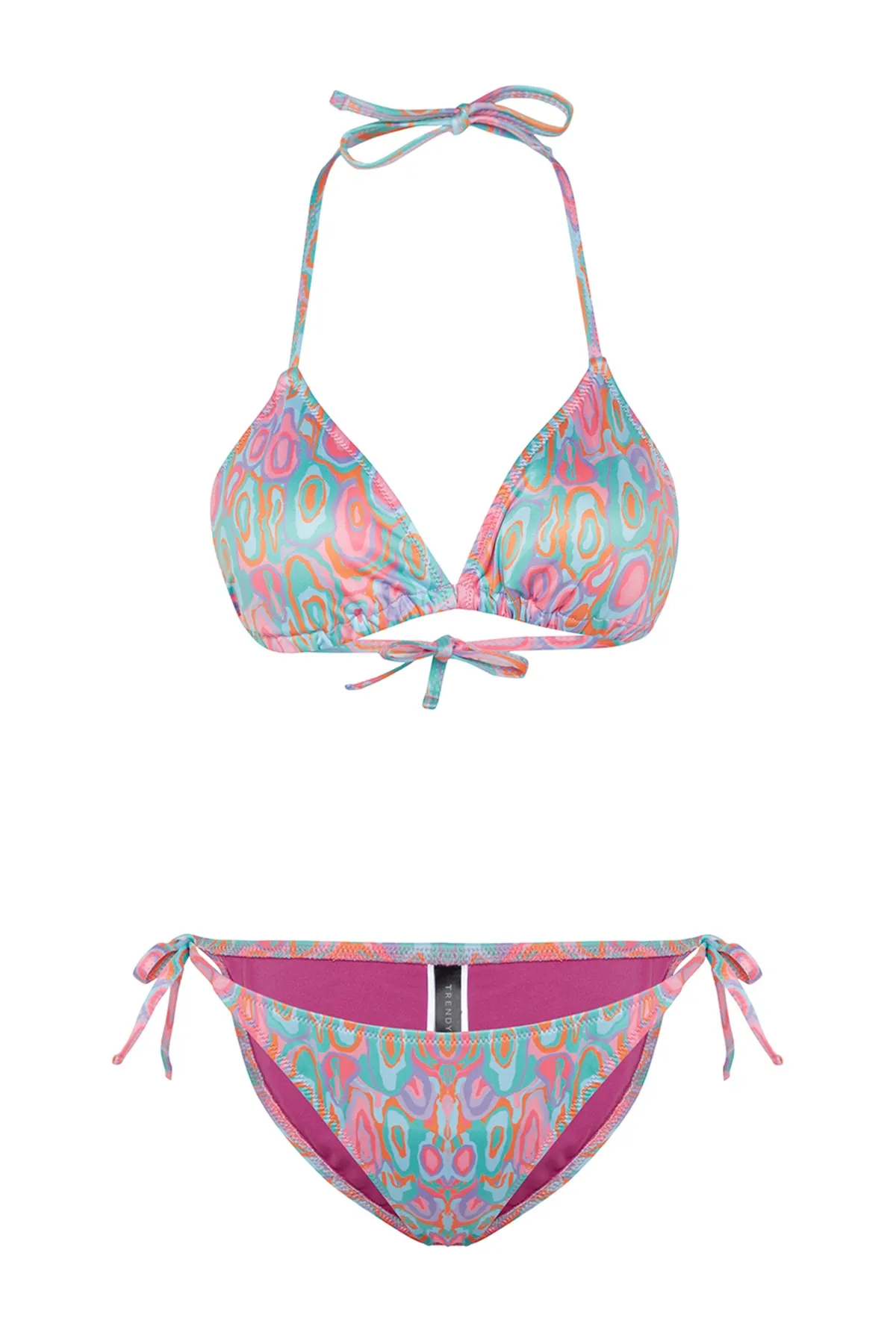 Trendyol Collection  Bikini-Set - Mehrfarbig - Pünktchen