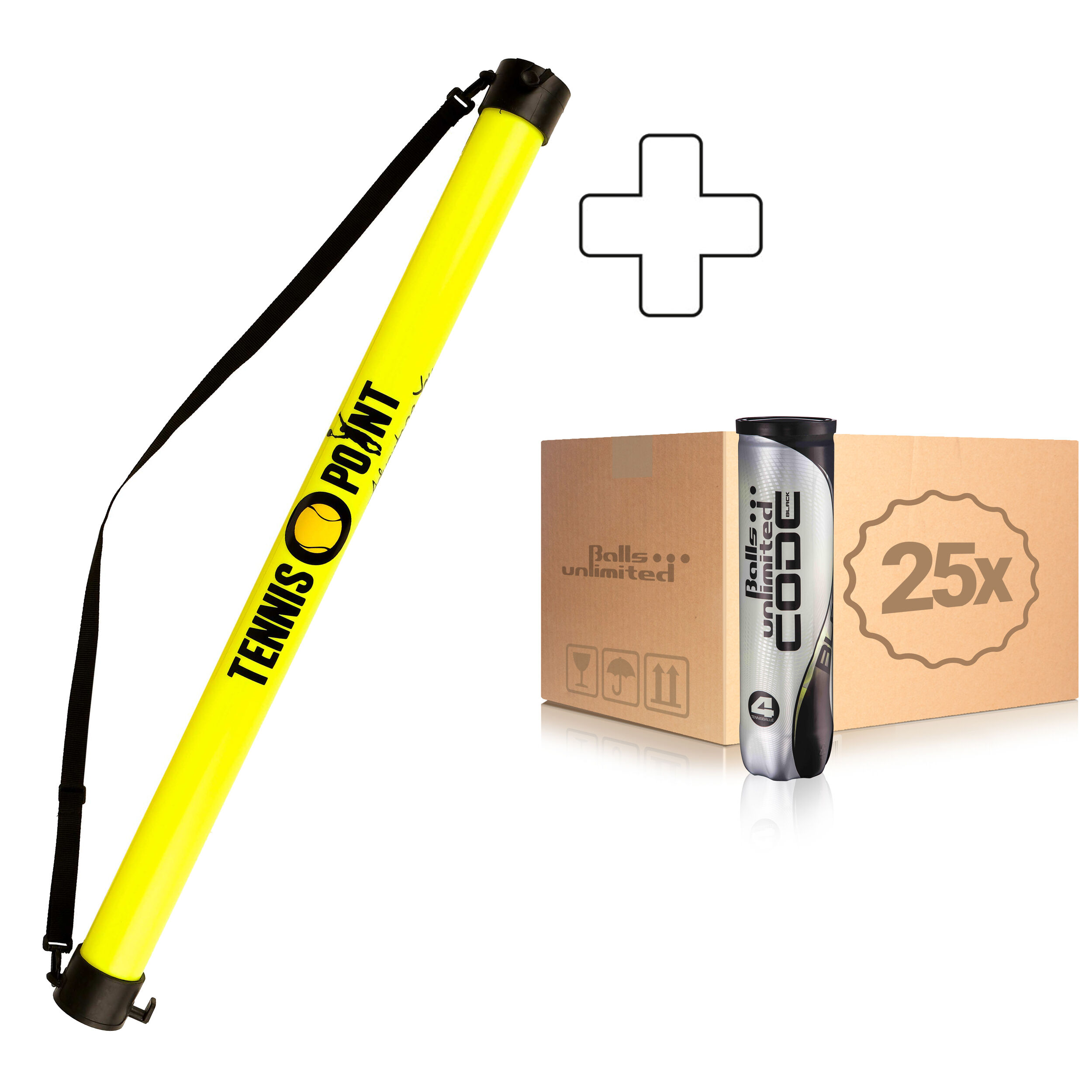 Code Black 25x 4er Dose Plus Ballsammelröhre