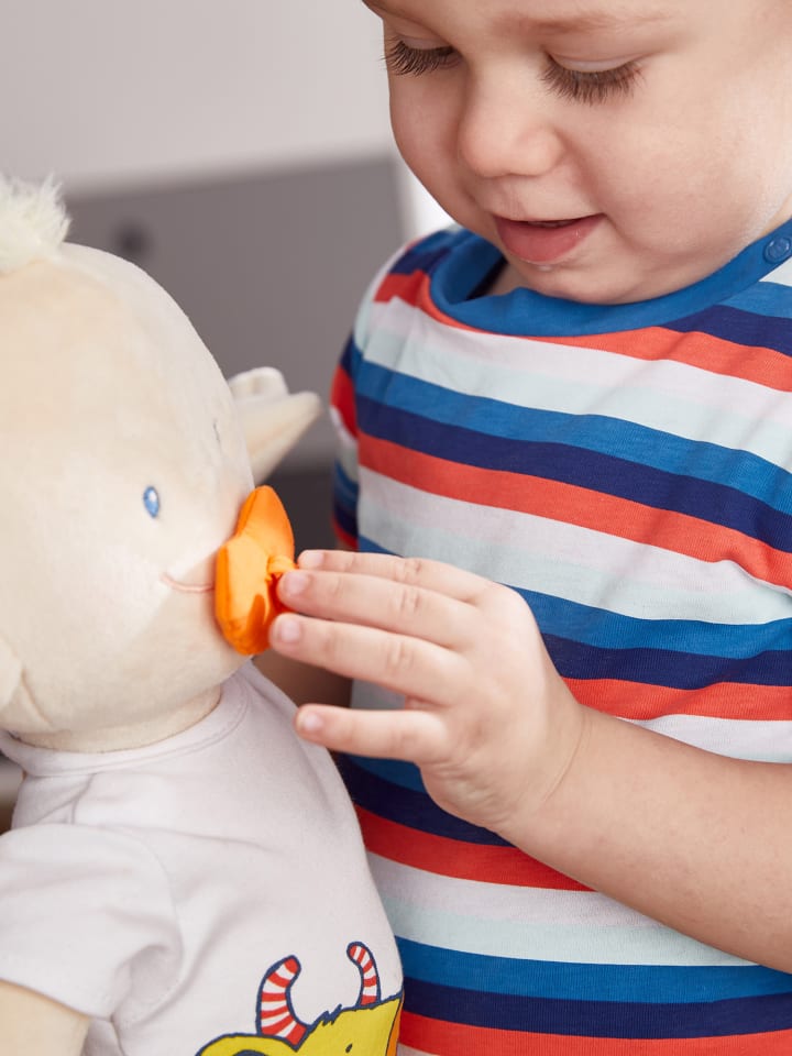 Haba Stoffpuppe Kuschelpuppe Krümel in Beige günstig kaufen onesize
