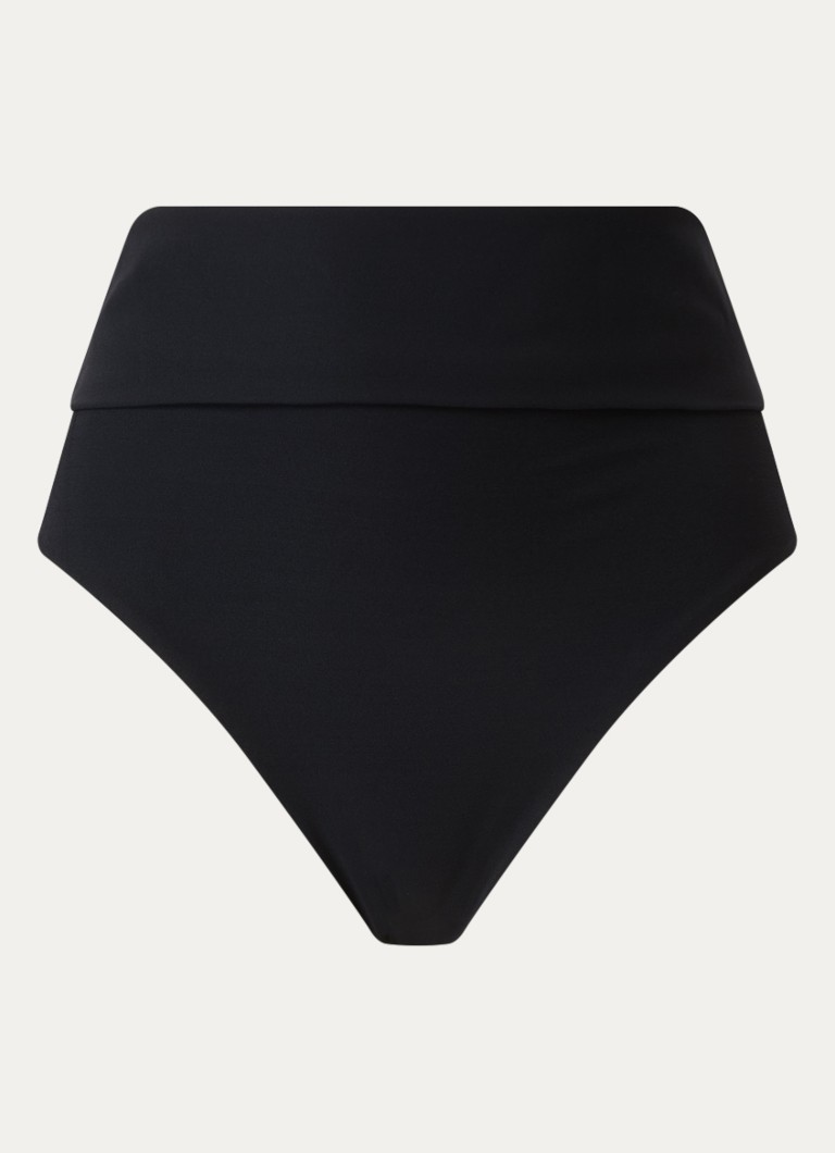 Slip de bikini Jetset cu talie înaltă și pliuri de la JETS Australia