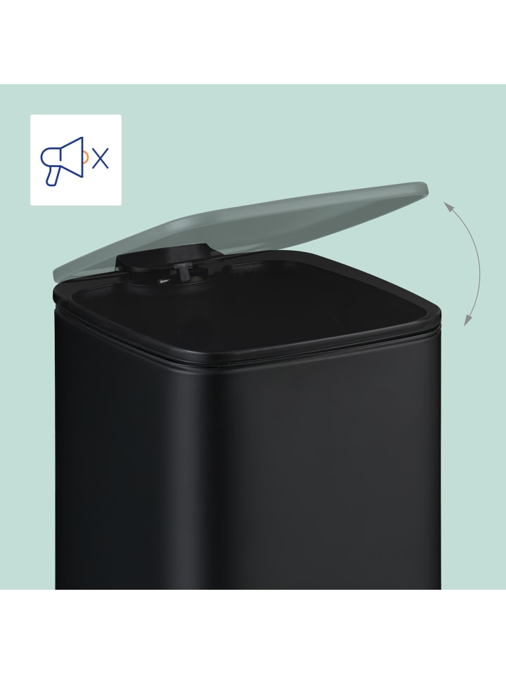 relaxdays Kosmetikeimer in Schwarz - 6 Liter günstig kaufen onesize