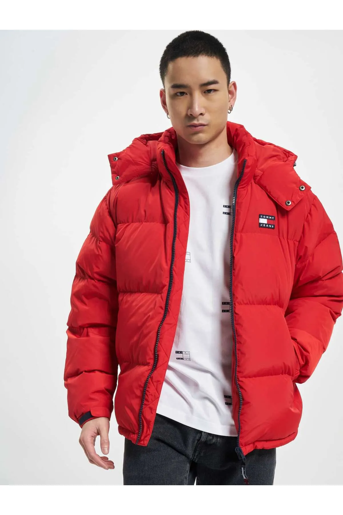 Tommy Hilfiger  Herren Tommy Jeans Alaska Puffer Daunenjacke