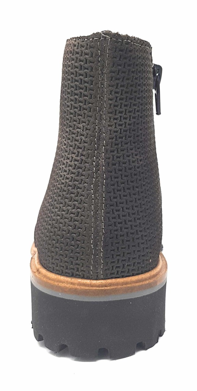 BRAKO Schnür-Stiefeletten grau