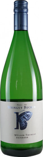 2022 Müller-Thurgau feinherb Bio 1,0 L - Weingut Becker-Heißbühlerhof