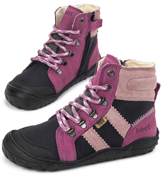 Koel Santi |kid ~ Miloni 2.0 HighCut Schnürschuh Winter + Tex ~ Pink