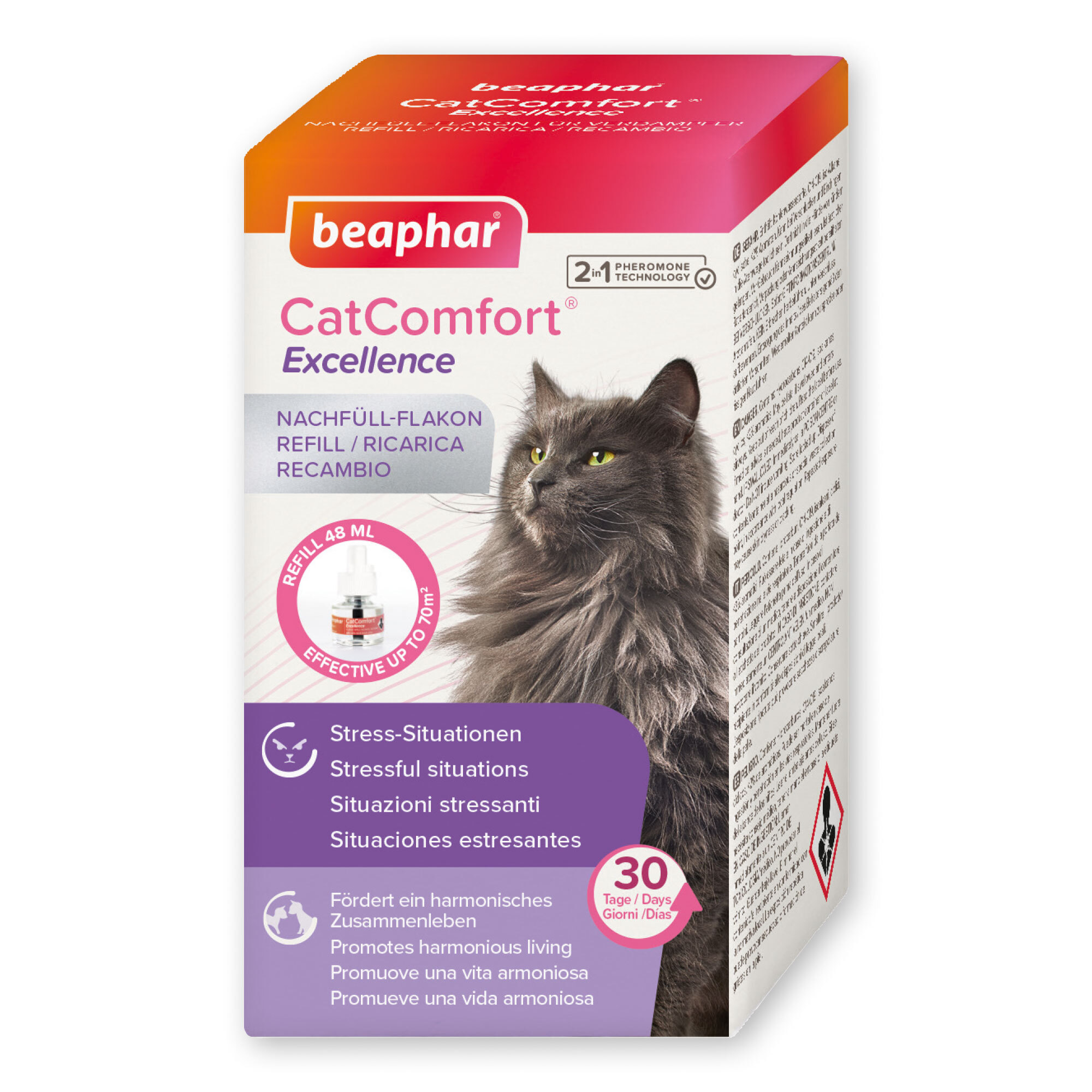 Beaphar Beruhigungsmittel Beaphar CatComfort Excellence Nachfüll-Flakon für Verdampfer