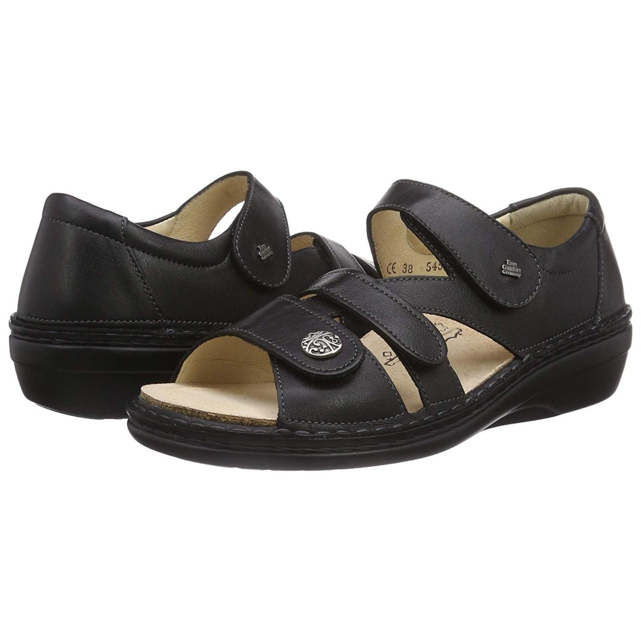 FINN COMFORT Komfort Sandalen schwarz