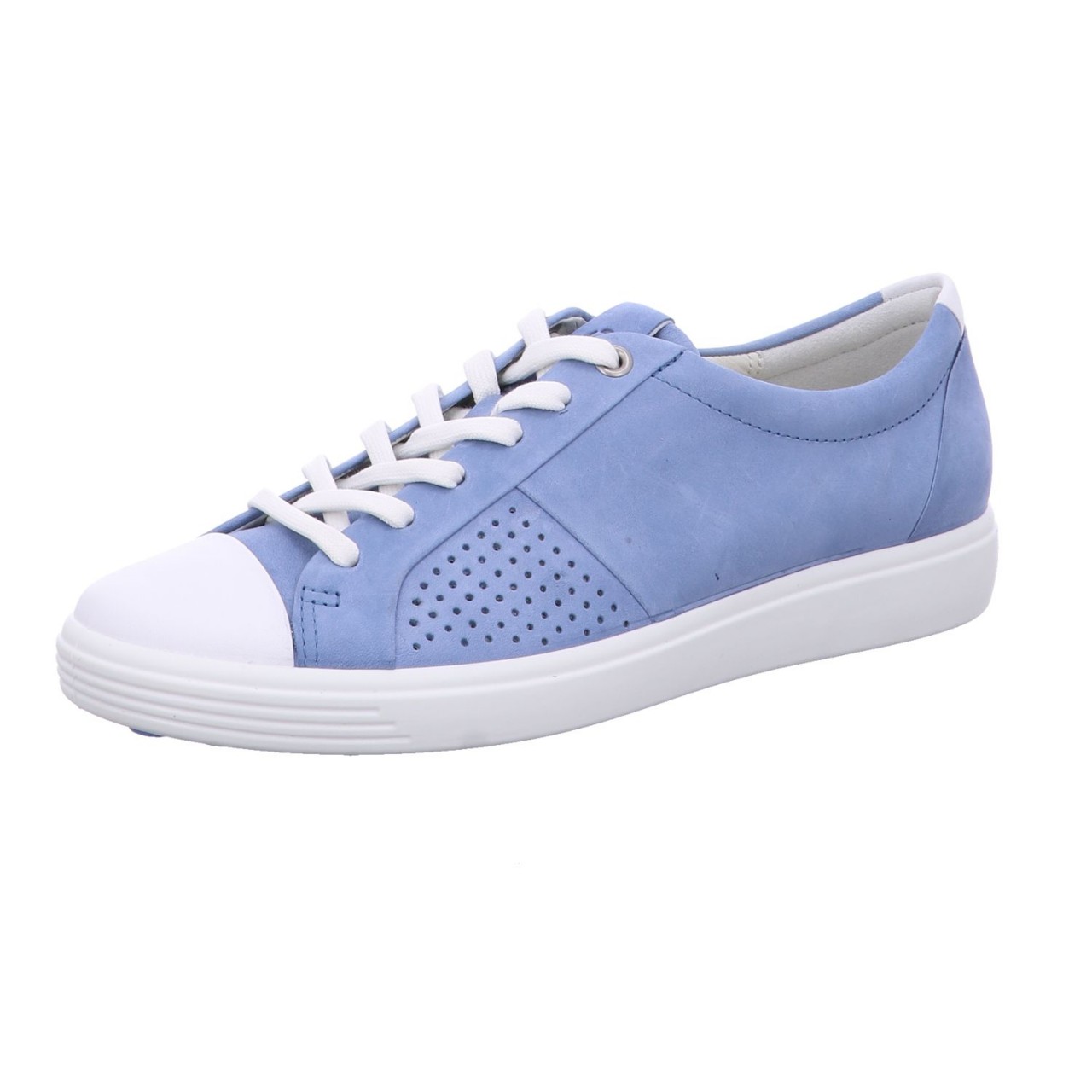 ECCO Komfort Schnürer blau