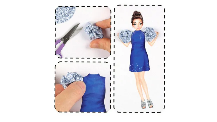 TOPModel Dress Me Up Collage Book