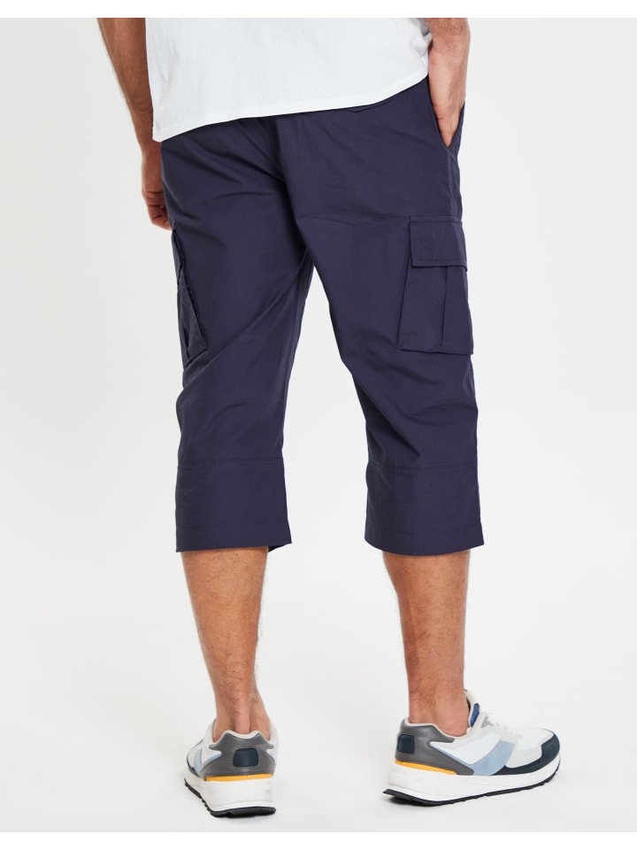 Threadbare Hose THB Trouser Bruce Cargo in Navy günstig kaufen