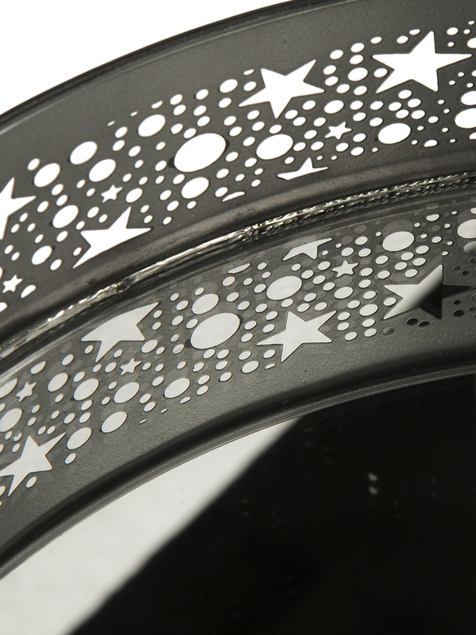 Torja Deko-Tablett, Black/Silver