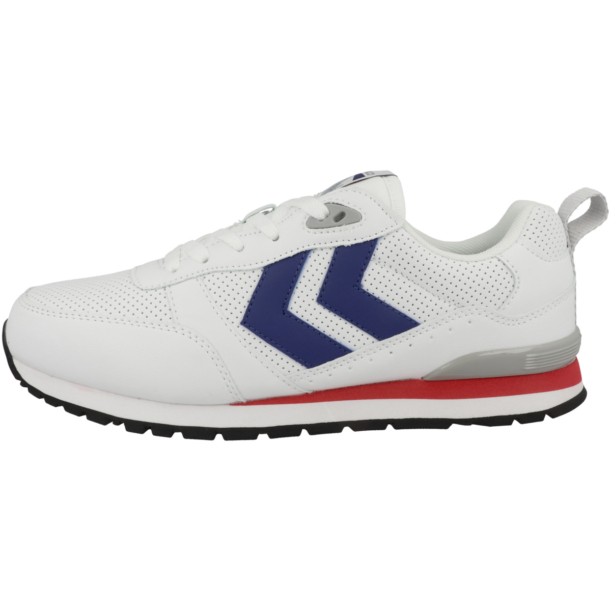 Hummel Monaco 86 Perforated Sneaker Low weiss