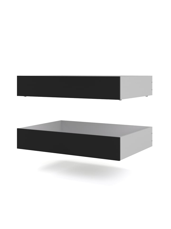 ebuy24 Bett Nada Schwarz 99 x 67 cm günstig kaufen onesize