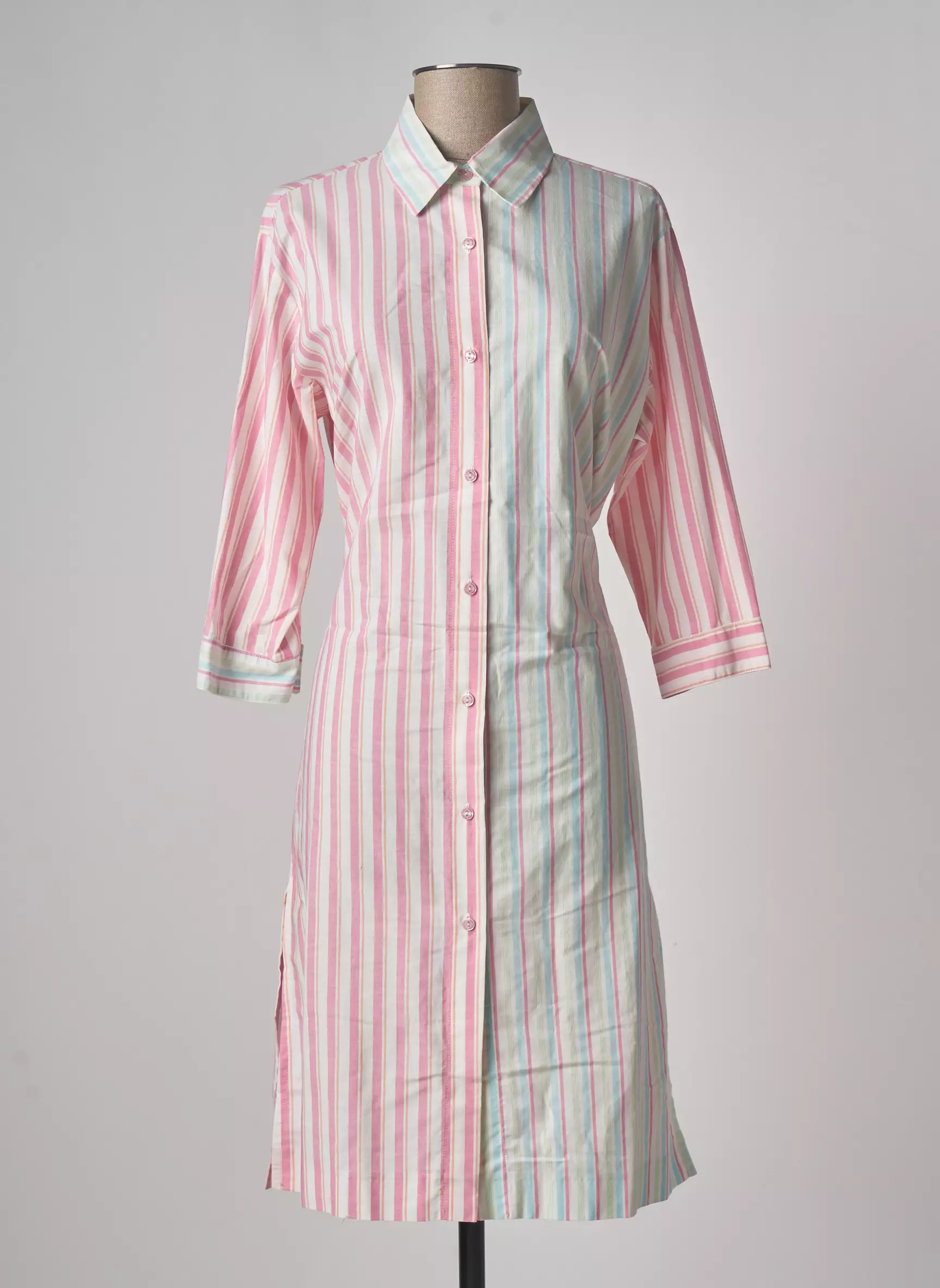 Pame Carrioni Robes Mi Longues Femme couleur rose