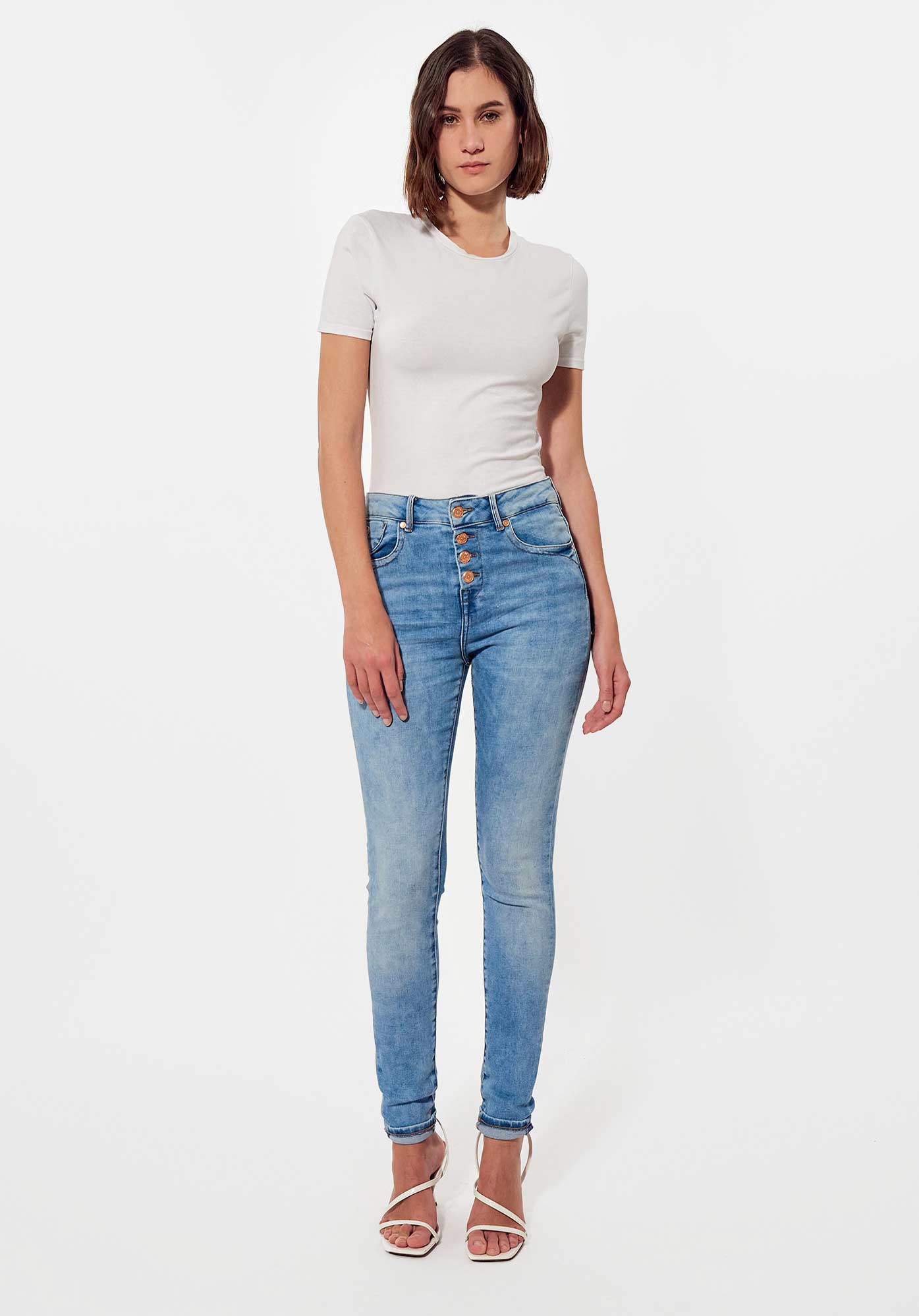ELEKT  Jean skinny Femme