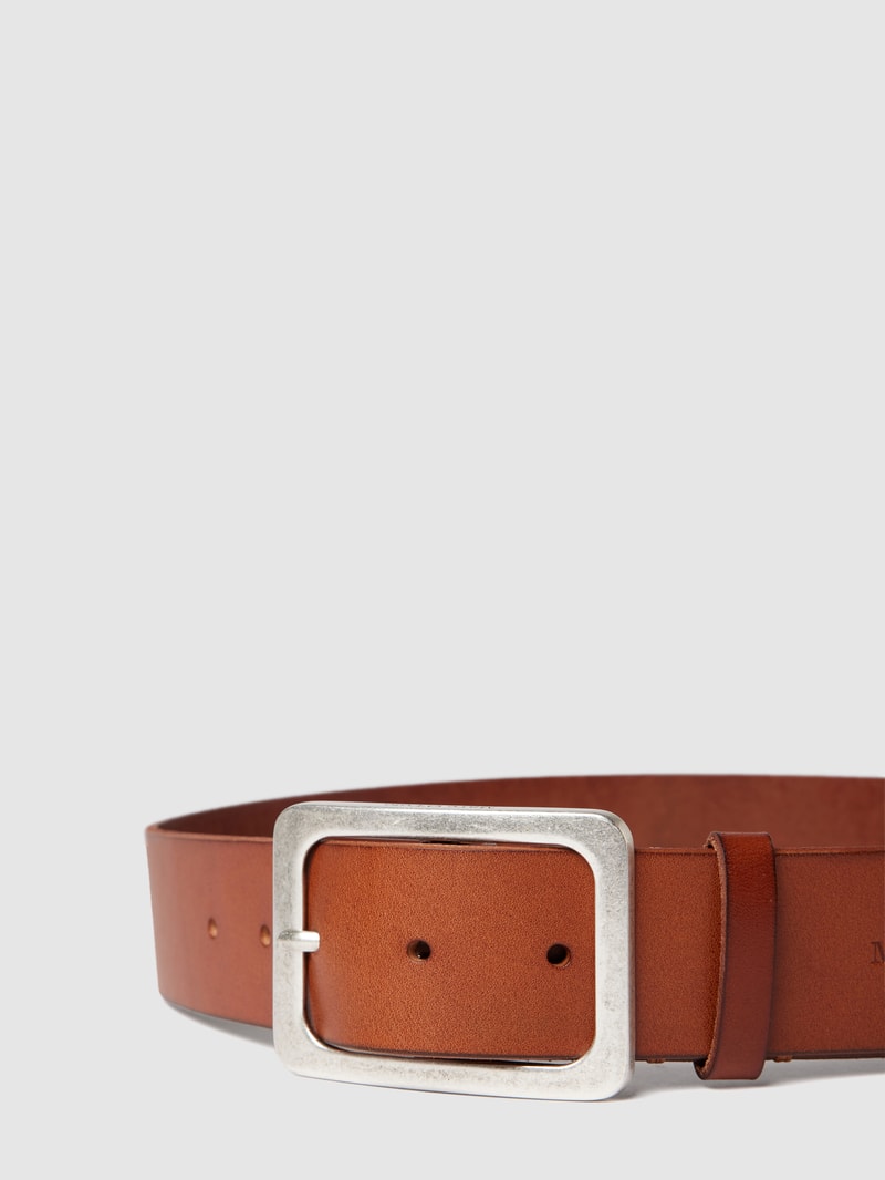 Gürtel aus Leder Modell 'Erica' in cognac